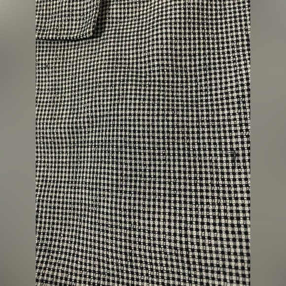 Vintage Mondo Uomo Black and White Checkered Blazer - Picture 13 of 14